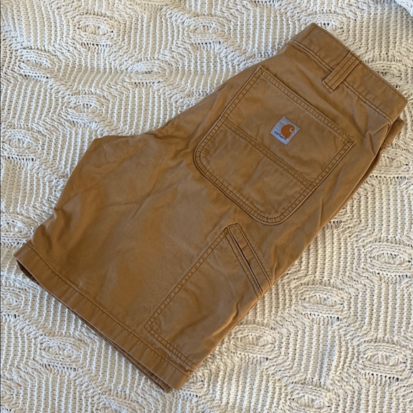 Carhartt Men's Tan Cargo Shorts - Picture 2 of 3